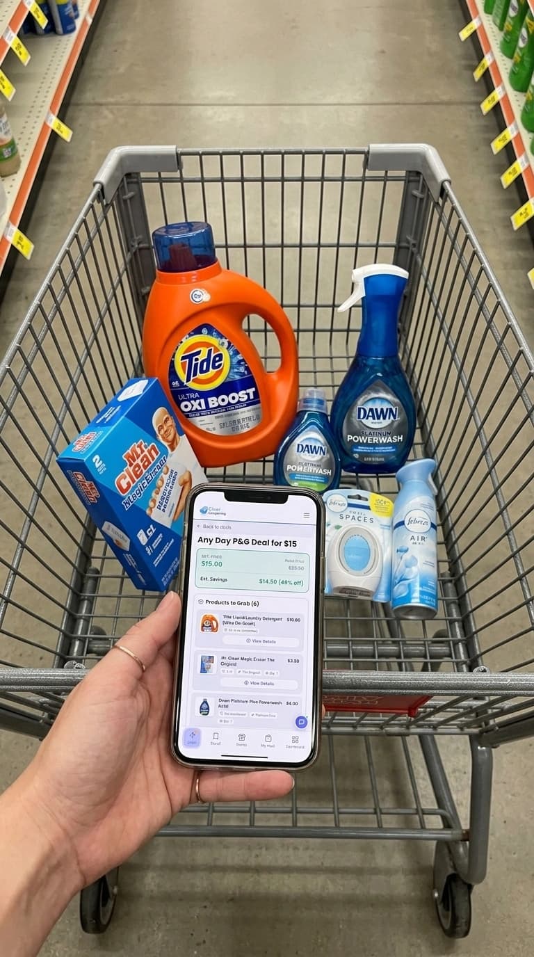 P&G haul — Tide, Mr. Clean, Dawn & Febreze for $15!