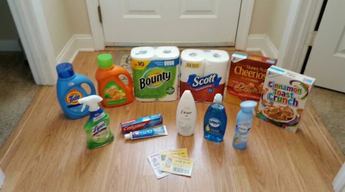 Tide, Gain, Bounty, Scott, Cheerios & more — coupons did all the work